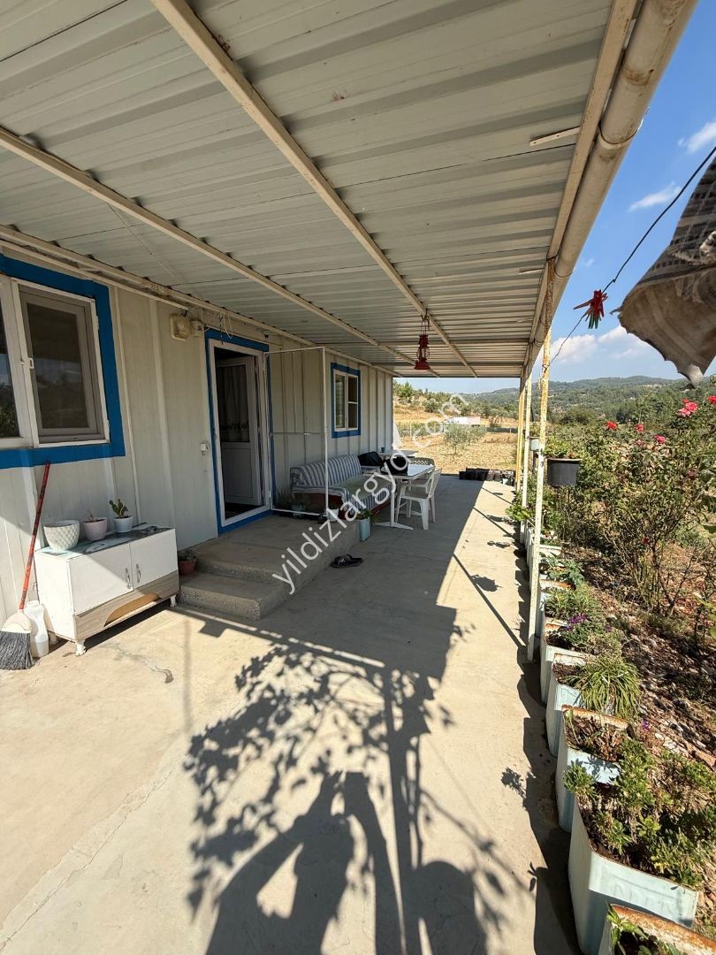 MUĞLA MENTEŞE YENİBAĞYAKADA SATILIK 2.243 m² TARLA+PREFABRİK EV